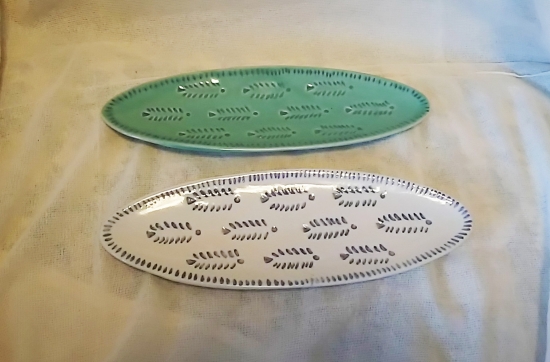 タイ　ランプーン　皿　陶磁器